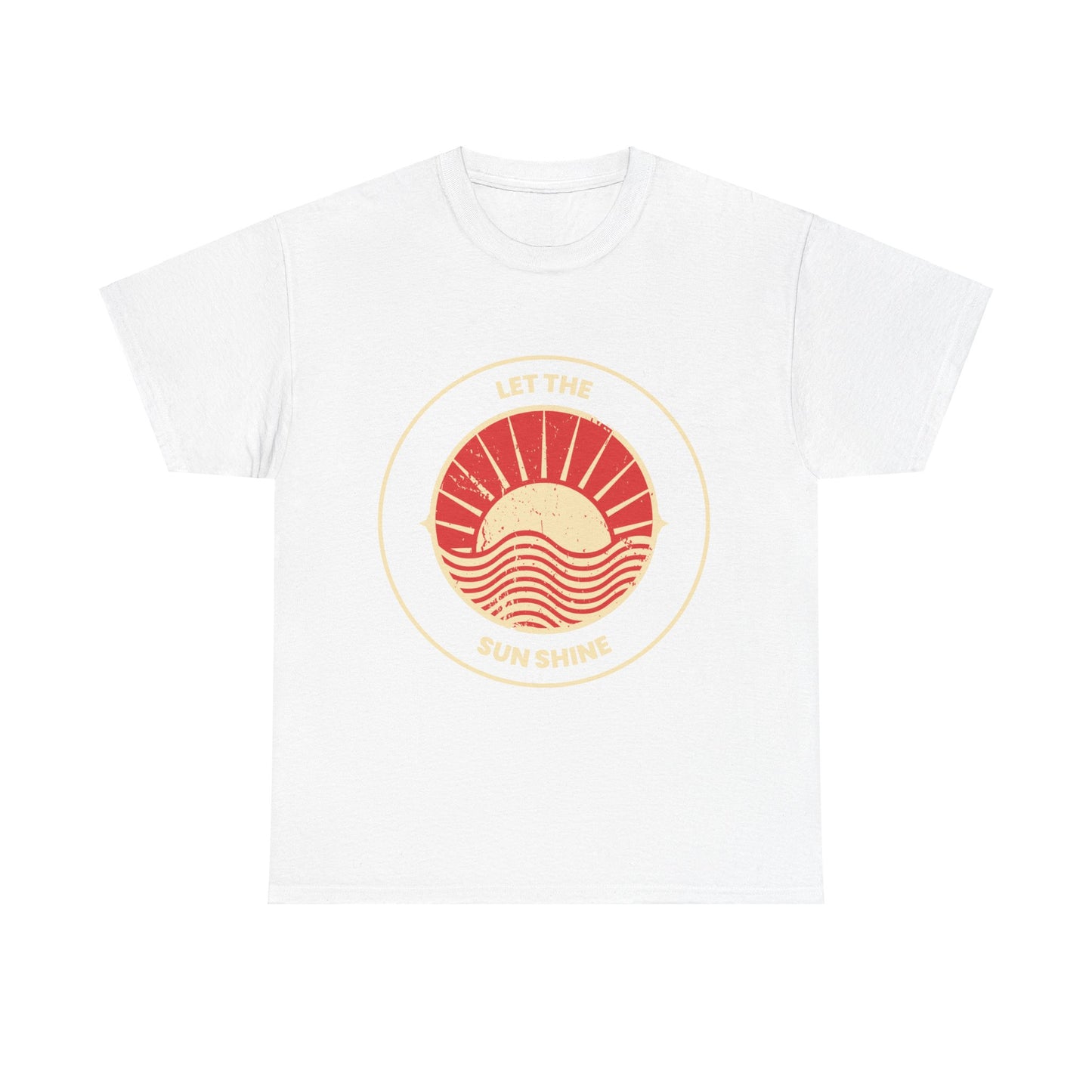 Unisex Heavy Cotton Tee - Let The Sun Shine