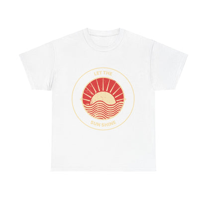 Unisex Heavy Cotton Tee - Let The Sun Shine