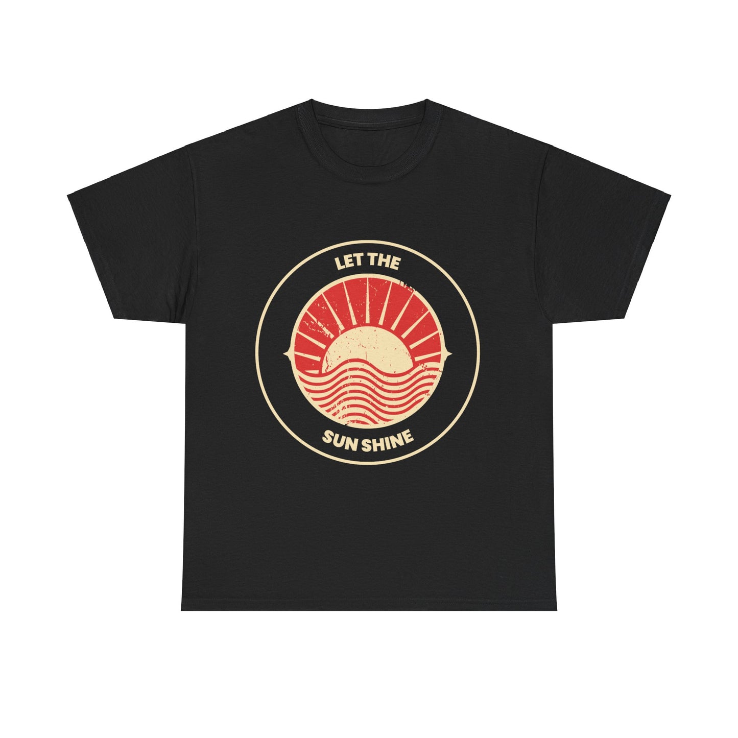 Unisex Heavy Cotton Tee - Let The Sun Shine