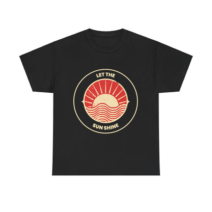 Unisex Heavy Cotton Tee - Let The Sun Shine