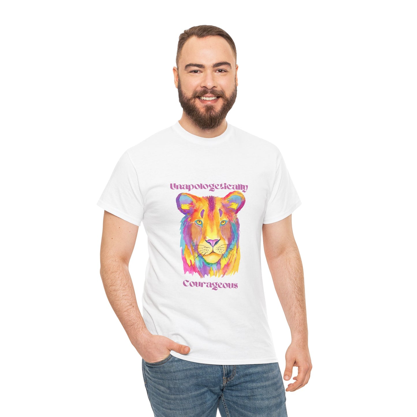 Unapologetically Courageous Lioness Unisex Tee