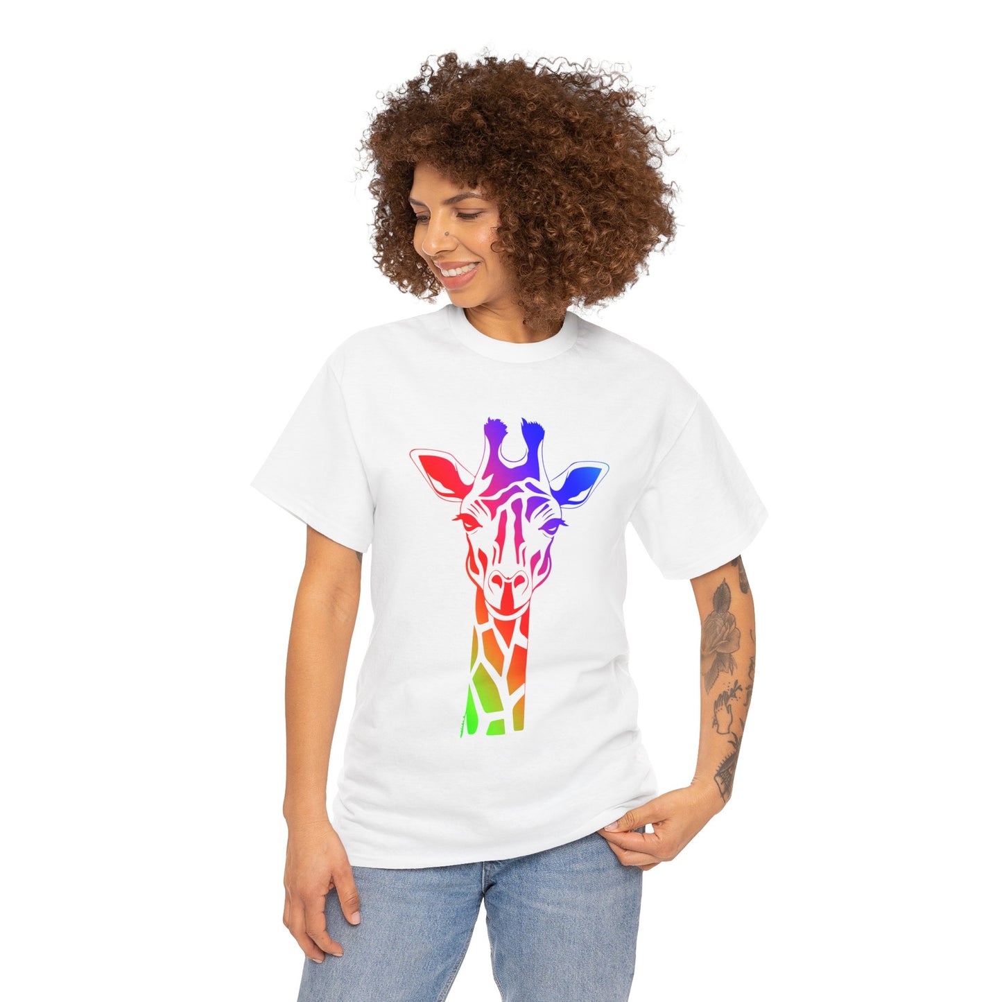 Giraffe Rainbow T-Shirt