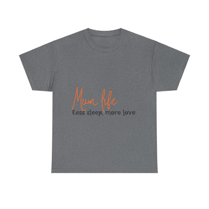 Unisex Heavy Cotton Tee - Mum Life