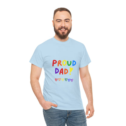 Unisex Heavy Cotton Tee - Proud Dad