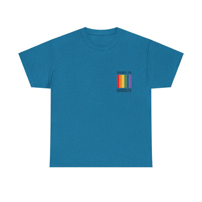 Unisex Heavy Cotton Tee - Embrace The Diversity Mini