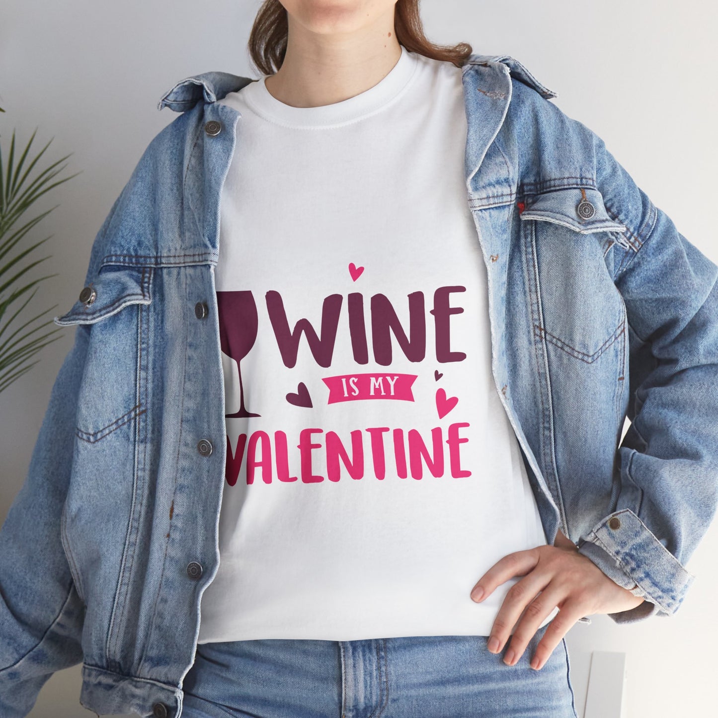 Wine Is My Valentine Tee