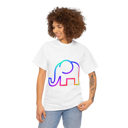 Elephant Rainbow T-Shirt - Unisex Tee