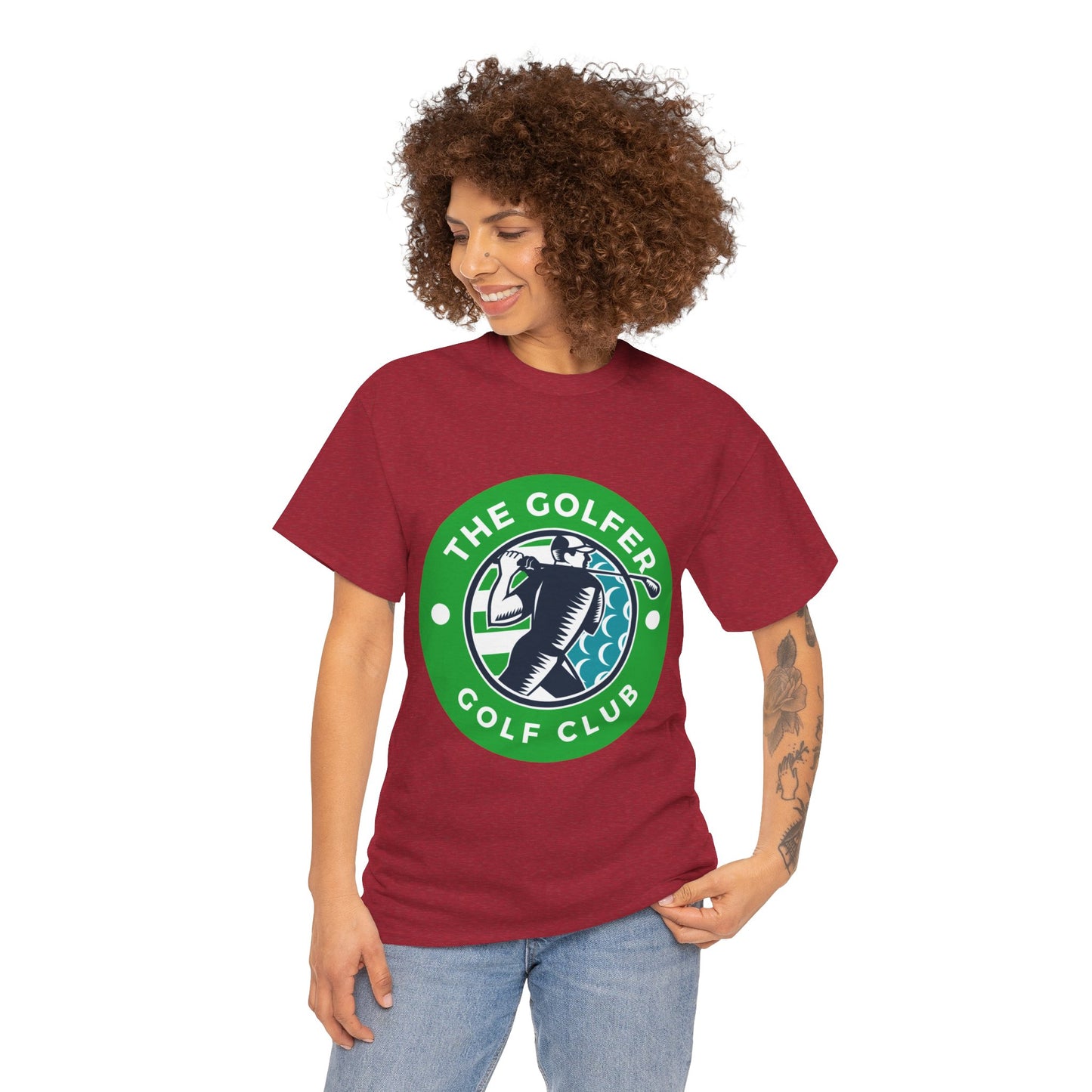 Unisex Heavy Cotton Tee - Golf Club