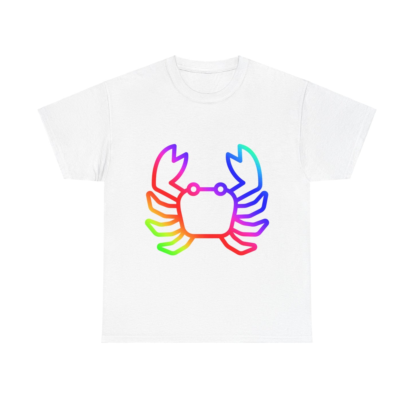 Vibrant, rainbow, colourful crab. Ideal for any animal or wildlife lover.  T-SHIRT