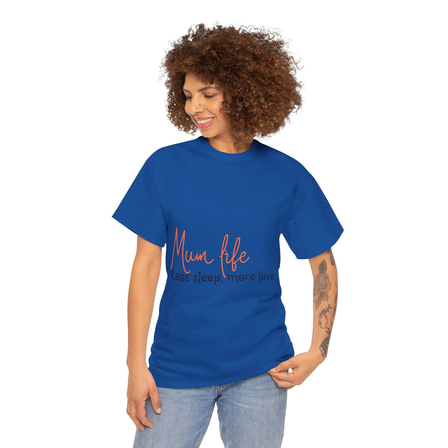 Unisex Heavy Cotton Tee - Mum Life