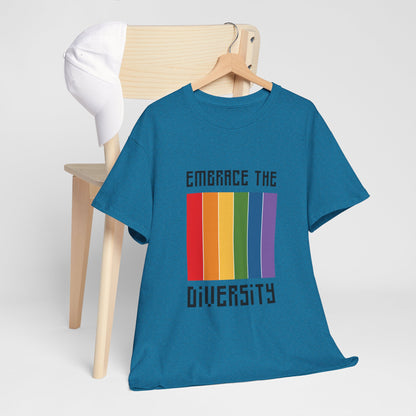 Unisex Heavy Cotton Tee - Embrace The Diversity