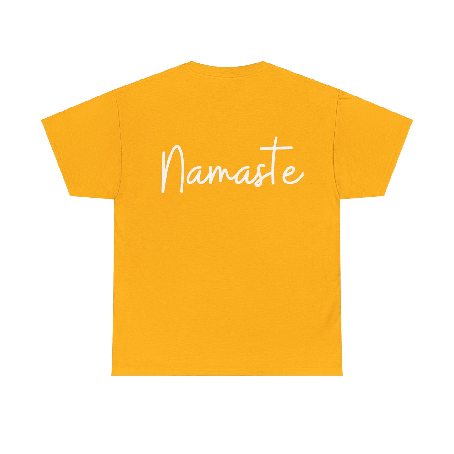 "Namaste" & "Namaste" (Hindi Greetings) Unisex Heavy Cotton Tee