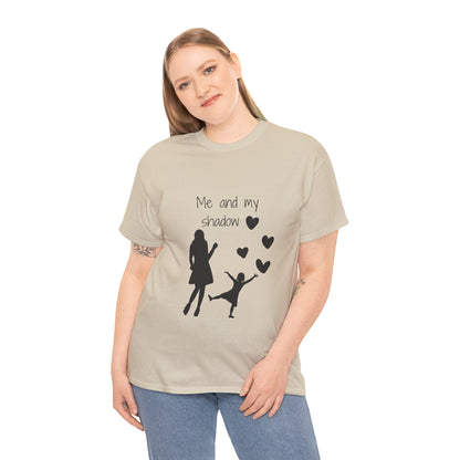 Unisex Heavy Cotton Tee - Shadow Girl