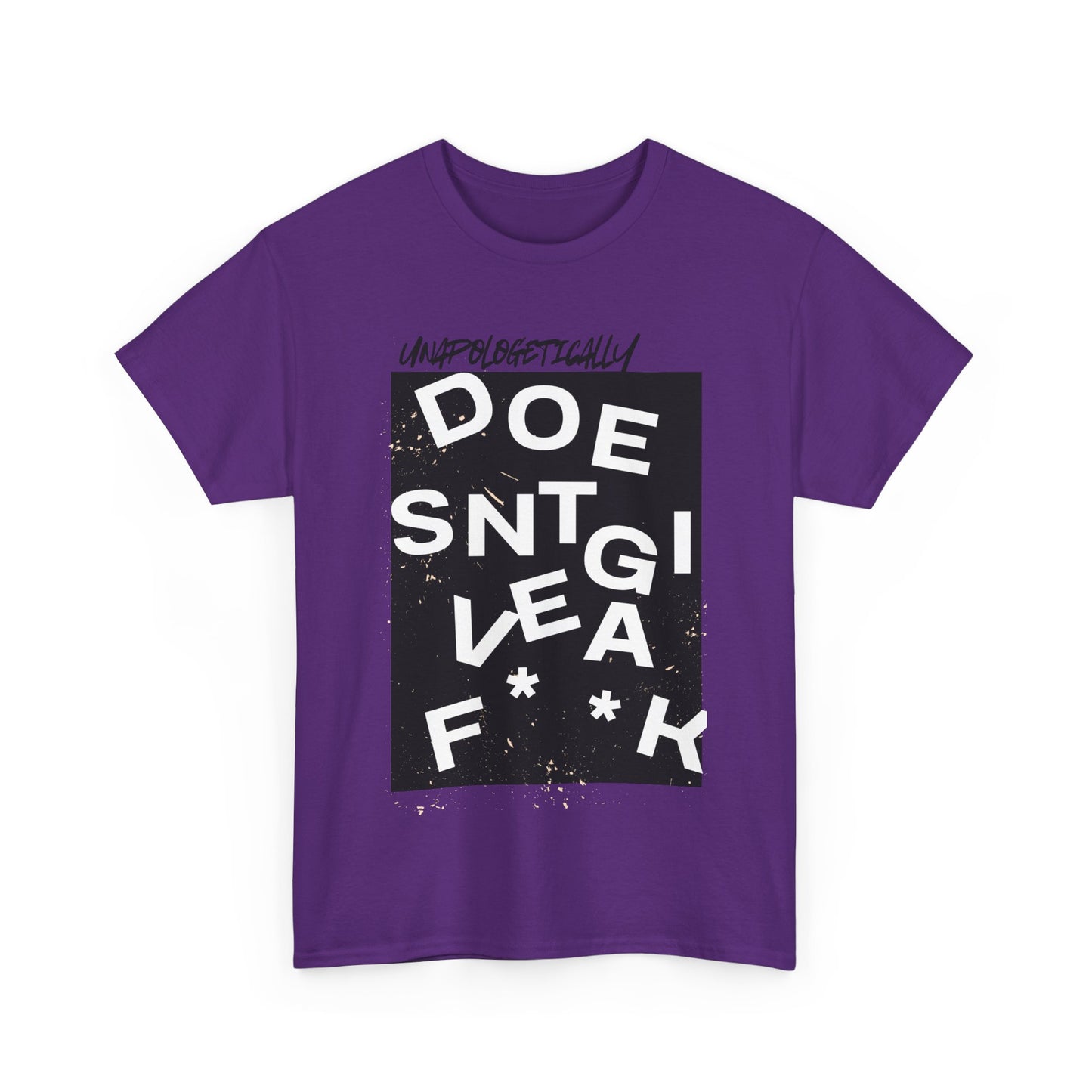 Unapologetically Doesn't Give a F**k Scramble Tee