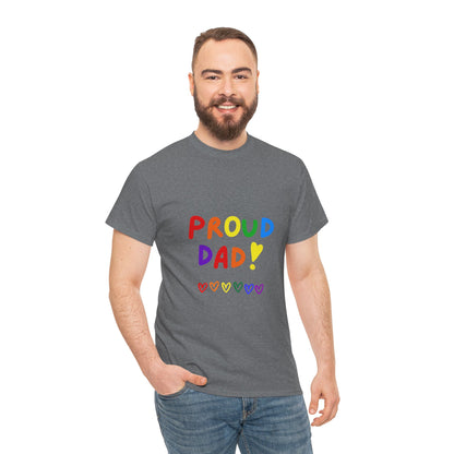 Unisex Heavy Cotton Tee - Proud Dad