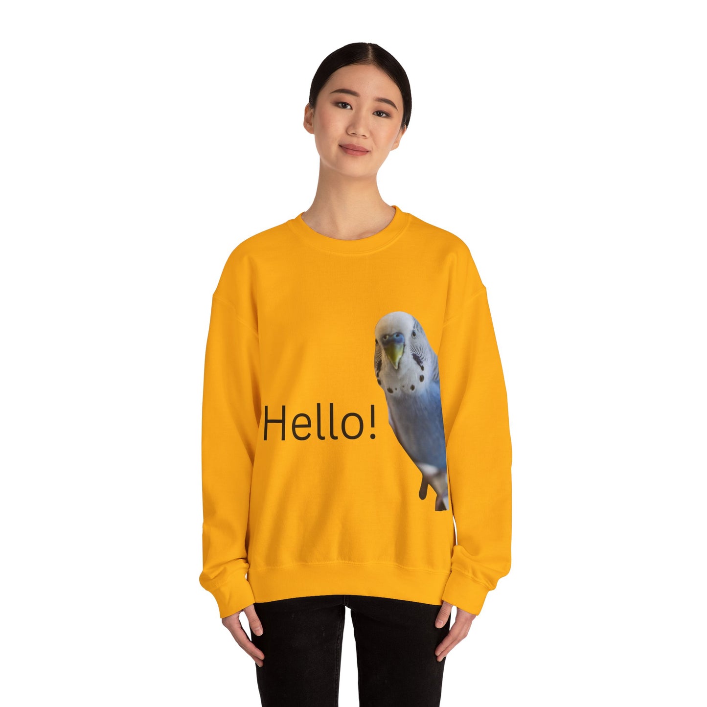 Budgie Hello Sweatshirt