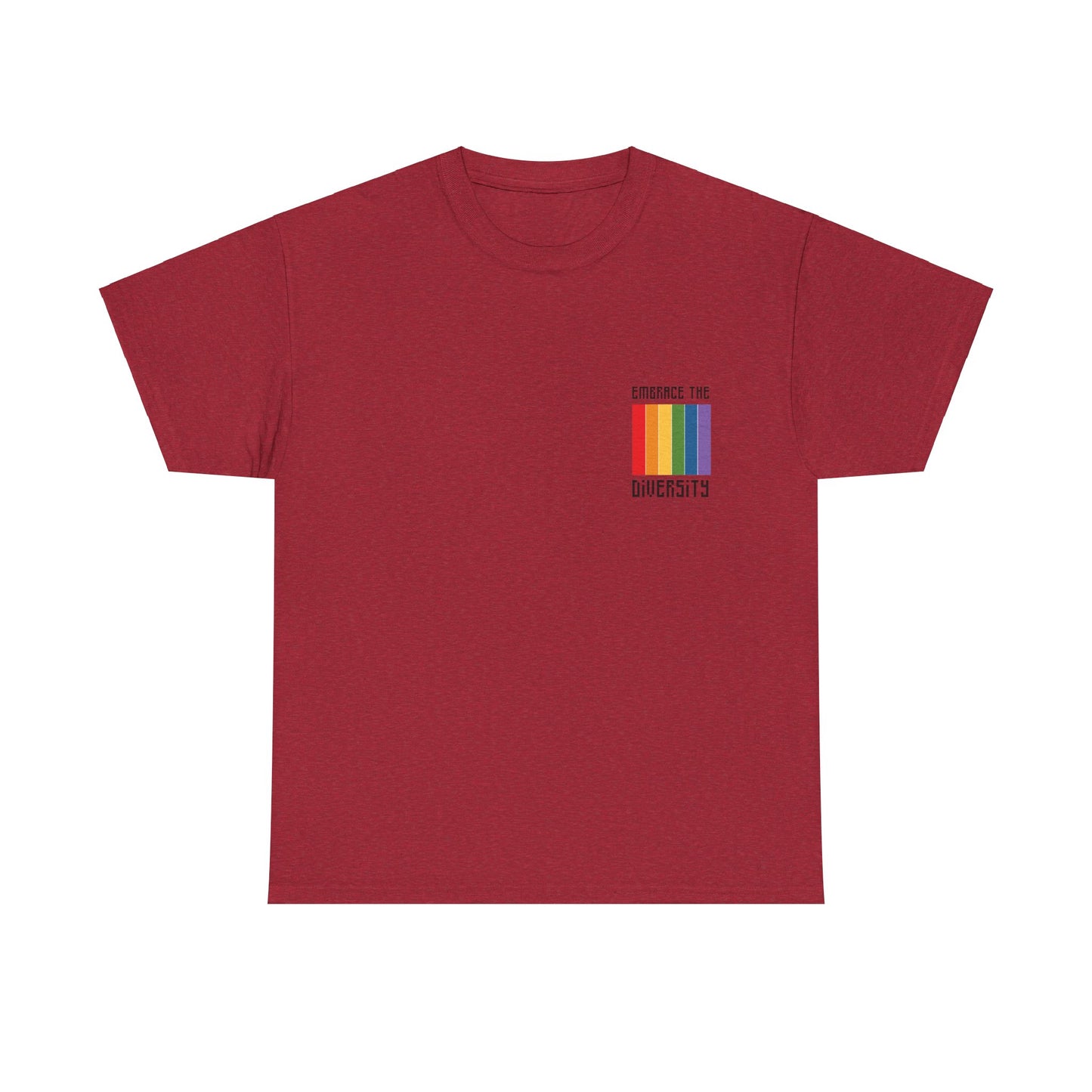 Unisex Heavy Cotton Tee - Embrace The Diversity Mini