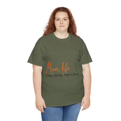 Unisex Heavy Cotton Tee - Mum Life