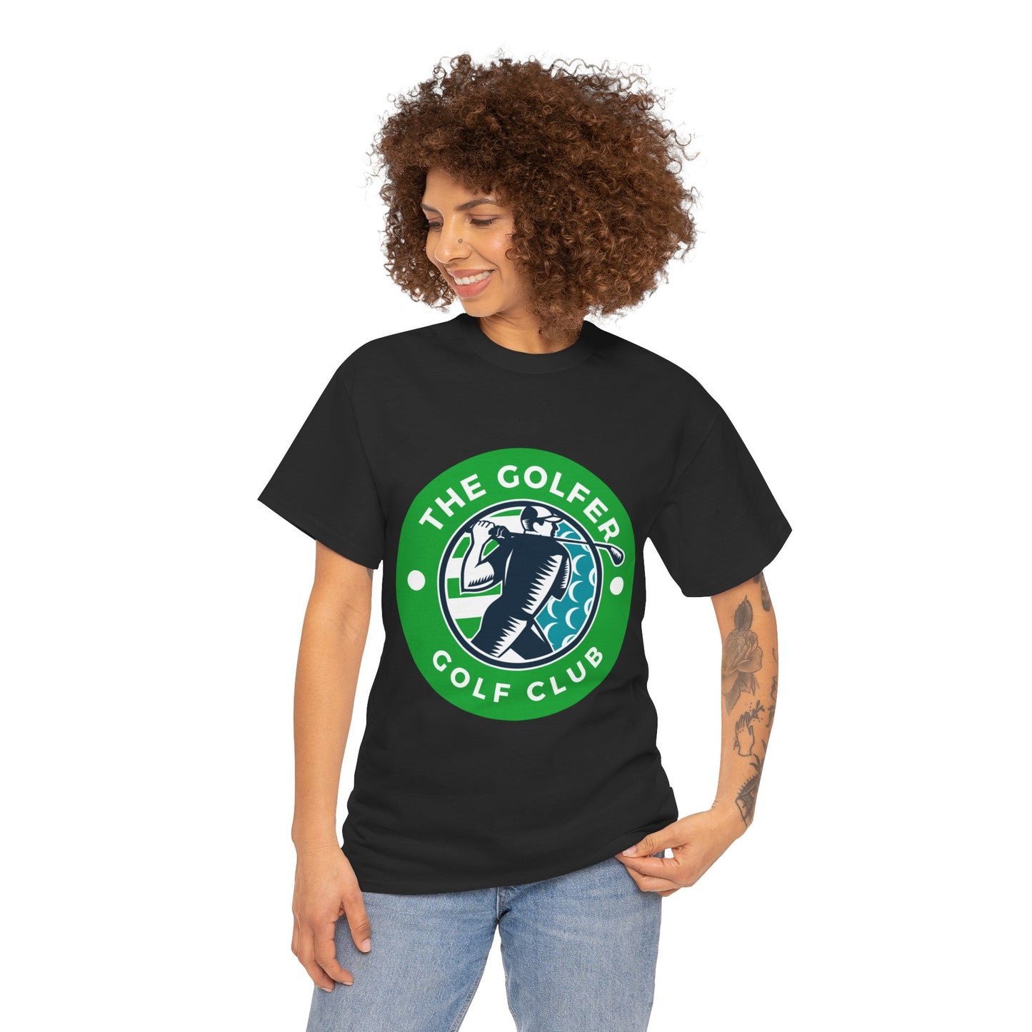 Unisex Heavy Cotton Tee - Golf Club