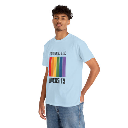 Unisex Heavy Cotton Tee - Embrace The Diversity