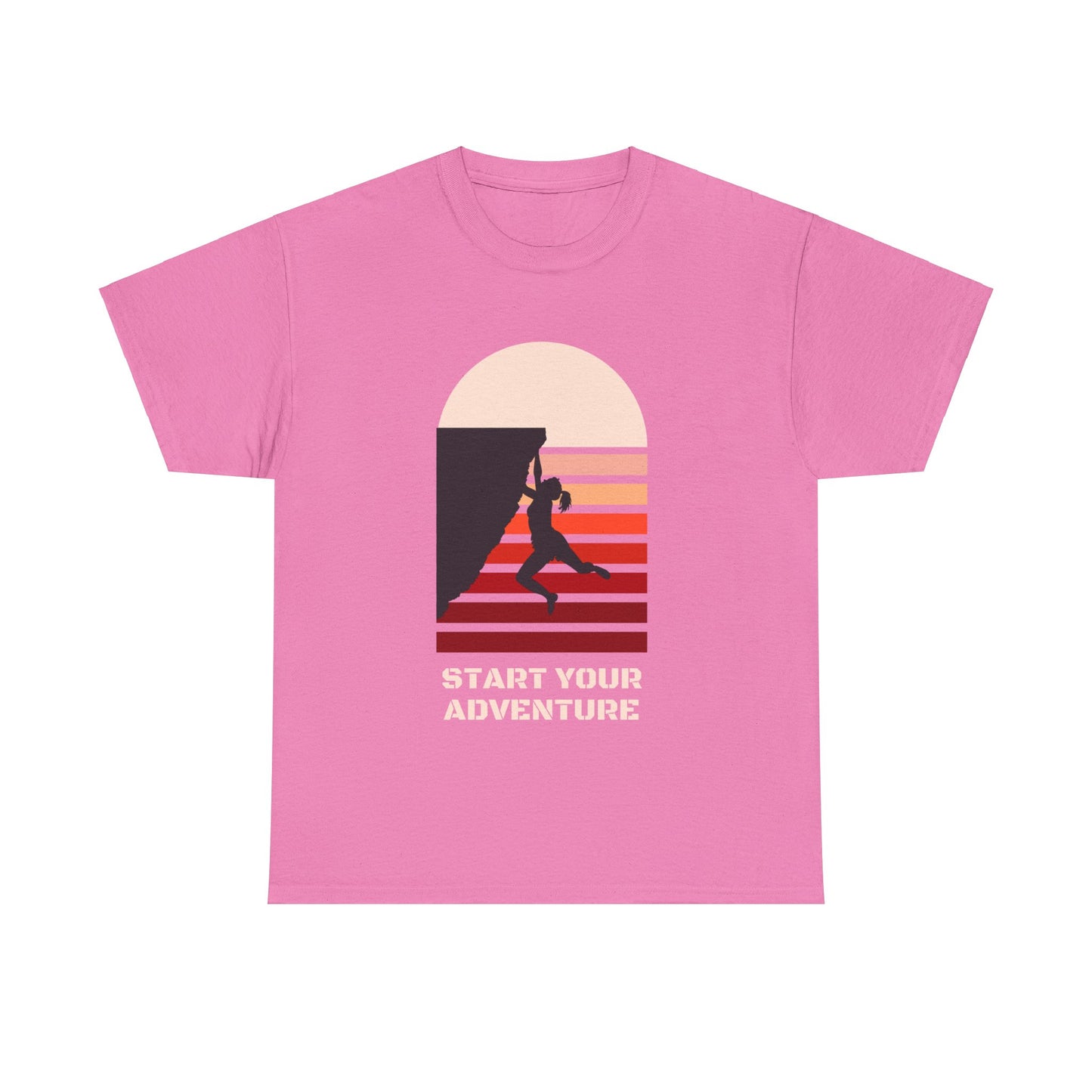 Climbing Adventure 1 - Unisex Heavy Cotton Tee