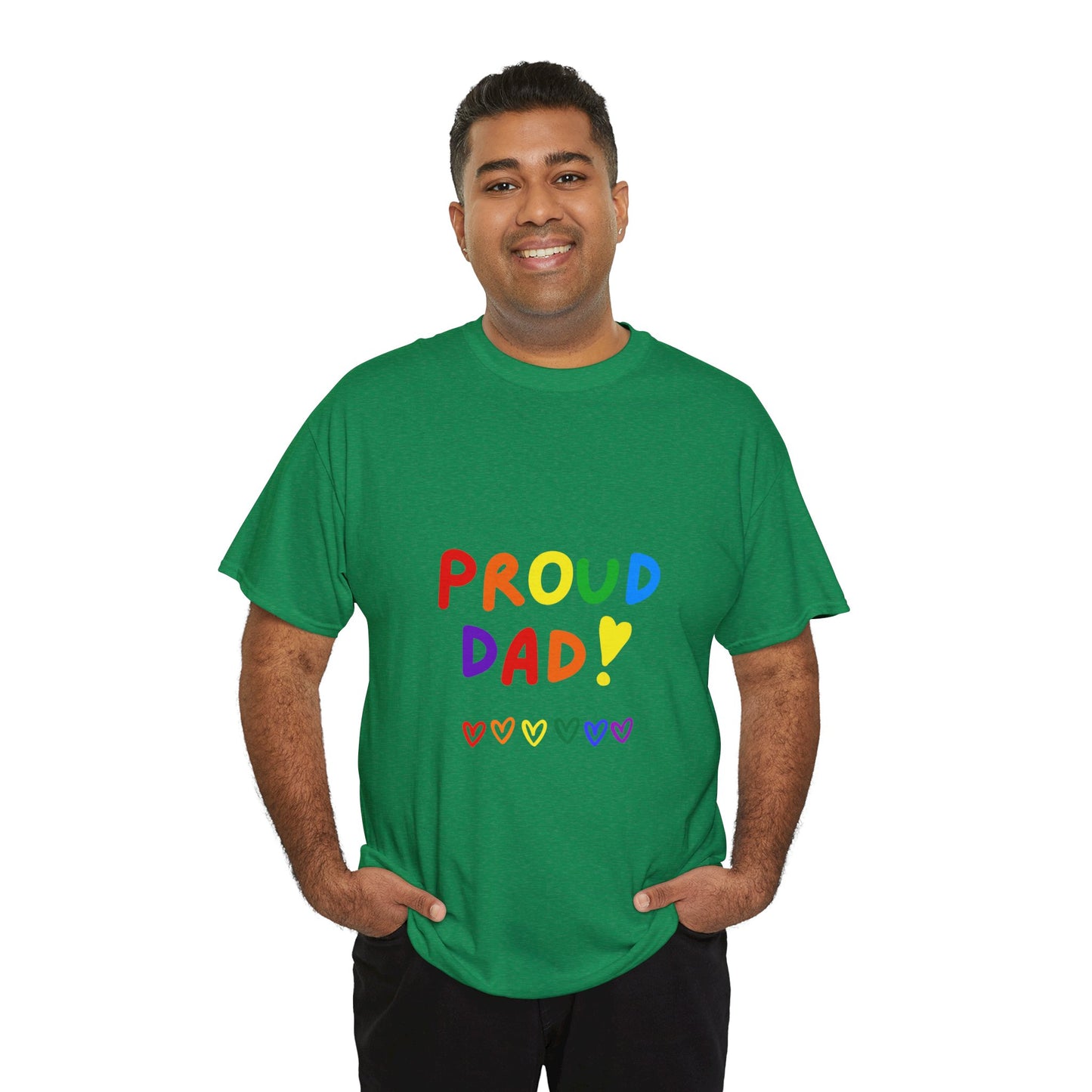 Unisex Heavy Cotton Tee - Proud Dad