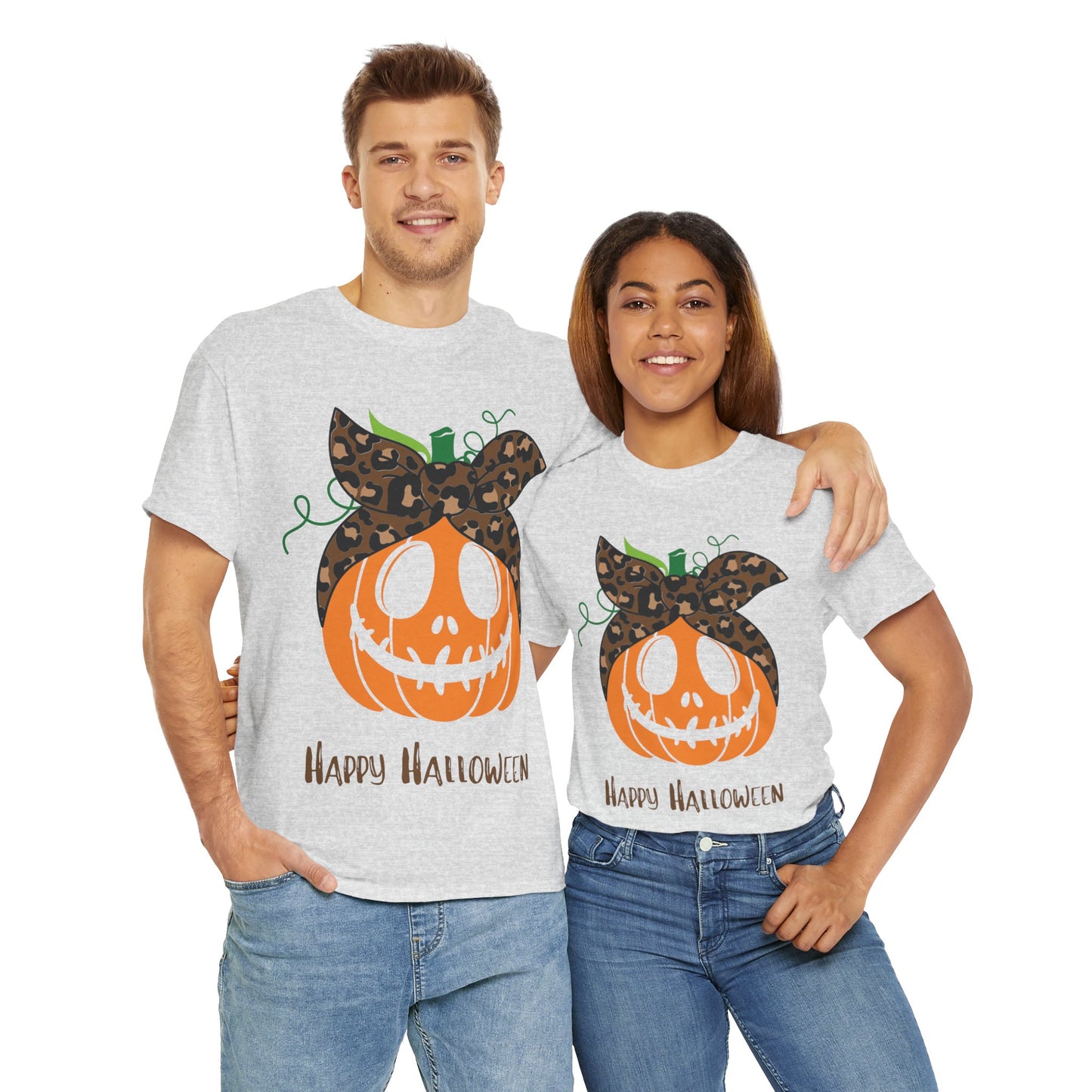 Unisex Heavy Cotton Tee - Happy Halloween