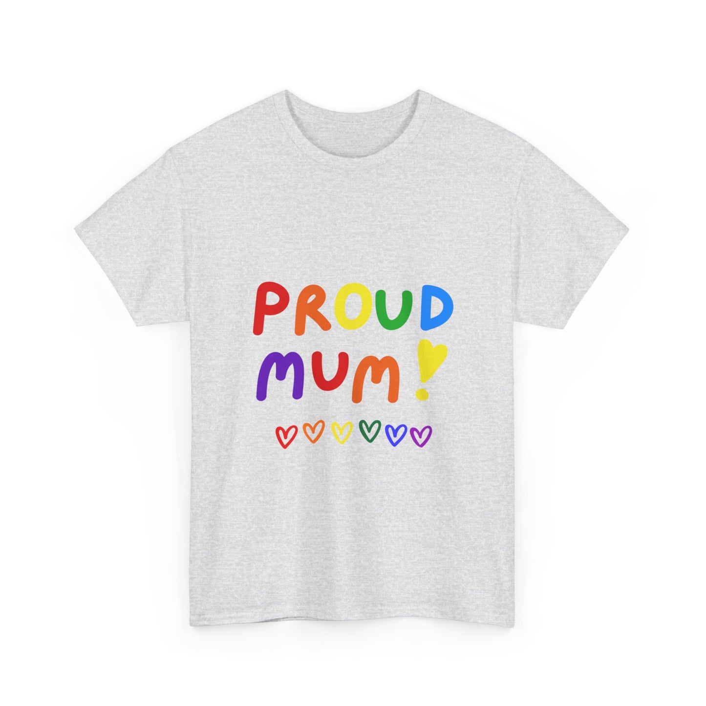 Unisex Heavy Cotton Tee - Proud Mum