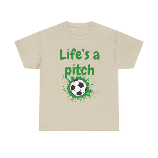 Unisex Heavy Cotton Tee - Life's A Pitch