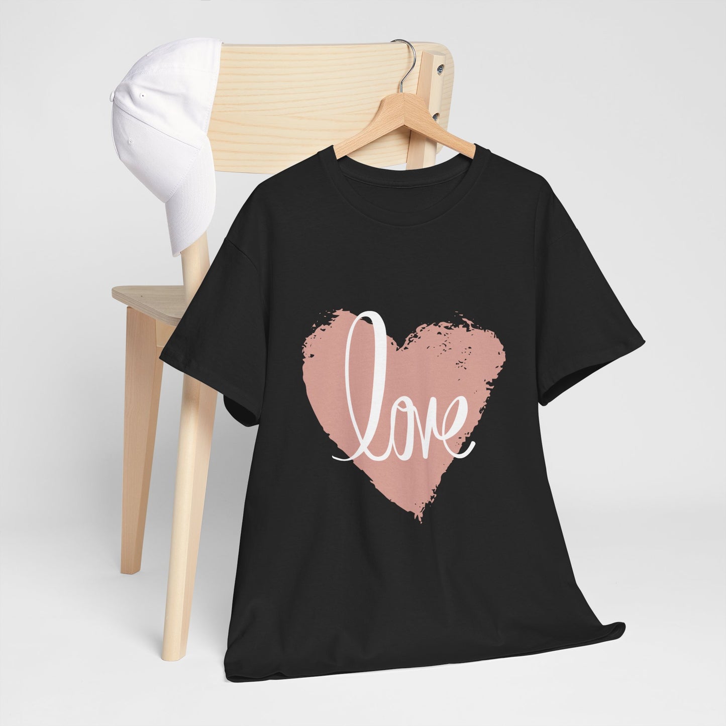 Love Heart - Unisex Heavy Cotton Tee