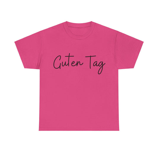 "Guten Tag" (German Greetings) Unisex Heavy Cotton Tee