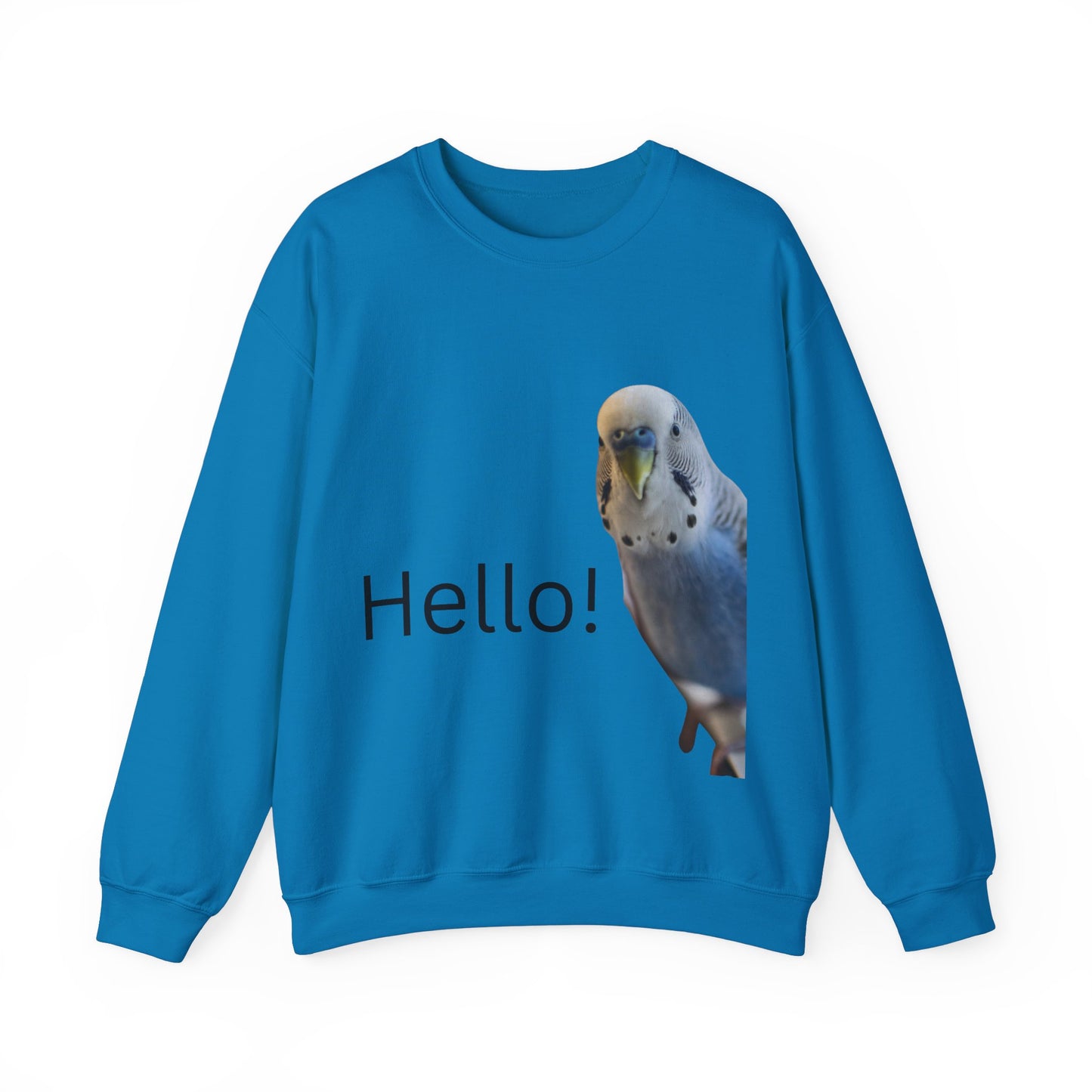 Hello Budgie T-shirt for Budgie lovers and bird enthusiasts.