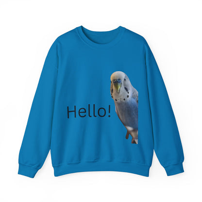 Hello Budgie T-shirt for Budgie lovers and bird enthusiasts.