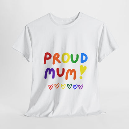 Unisex Heavy Cotton Tee - Proud Mum