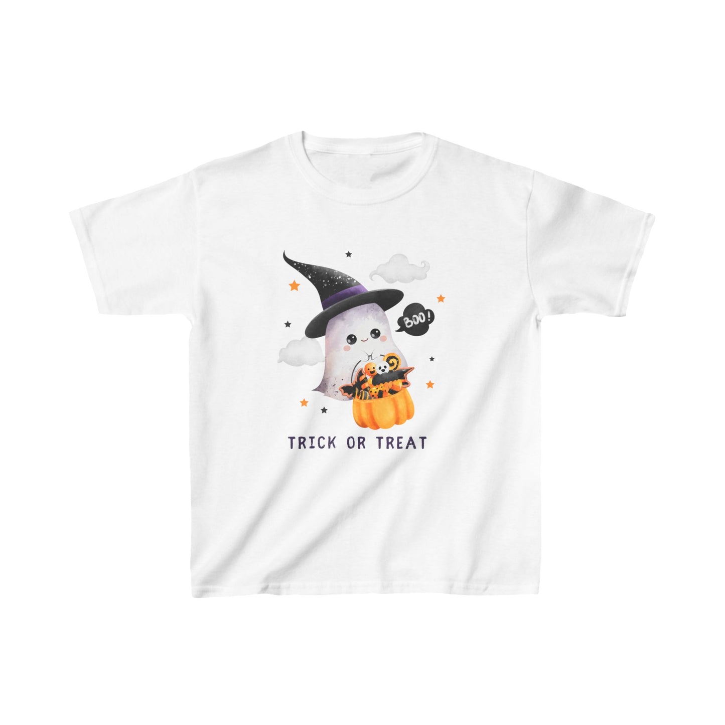 Kids Heavy Cotton™ Tee - Trick Or Treat