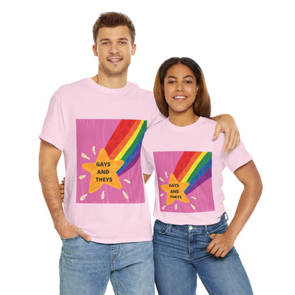 Unisex Heavy Cotton Tee - Gays And Theys