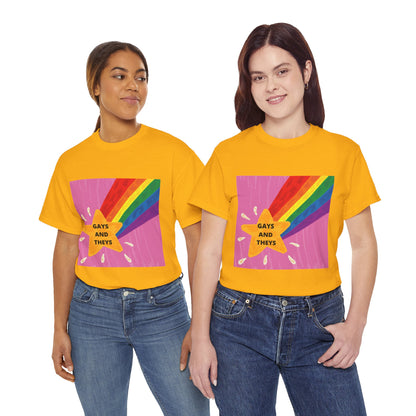 Unisex Heavy Cotton Tee - Gays And Theys