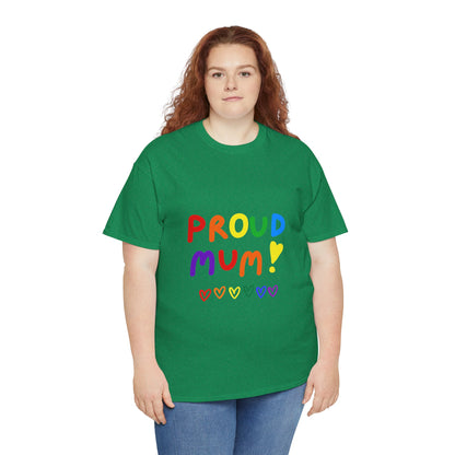 Unisex Heavy Cotton Tee - Proud Mum