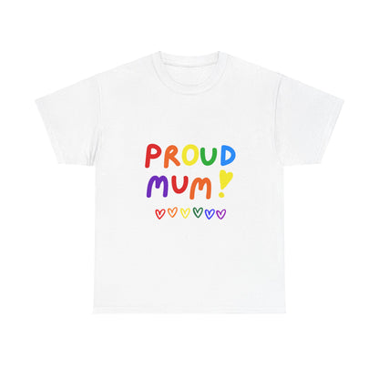 Unisex Heavy Cotton Tee - Proud Mum