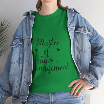 Unisex Heavy Cotton Tee - Chaos Management