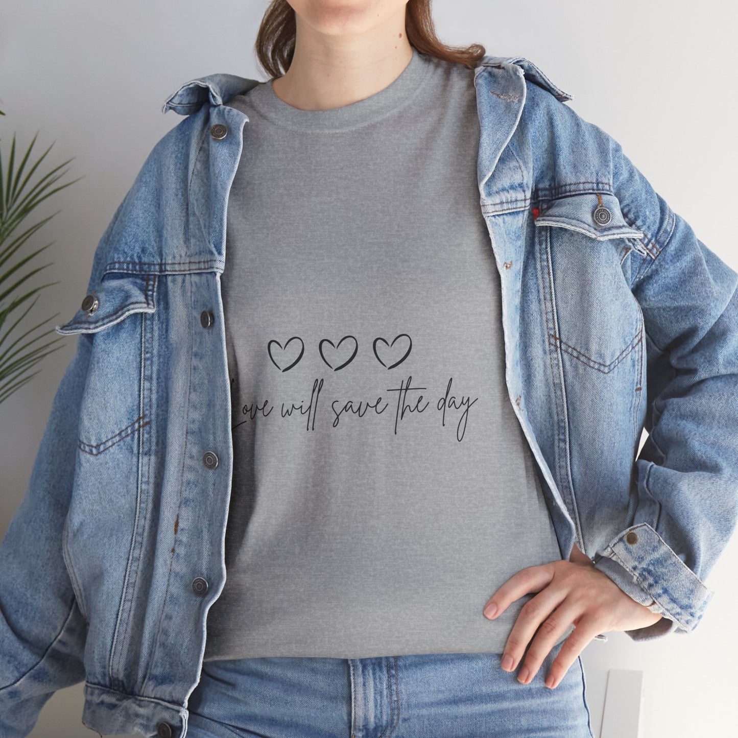 Love Will Save The Day 1 - Unisex Heavy Cotton Tee