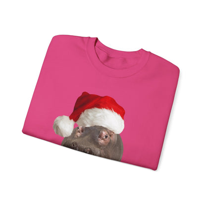 Hippity-Ho Hippo xmas Crewneck Sweatshirt