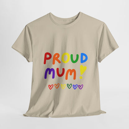 Unisex Heavy Cotton Tee - Proud Mum