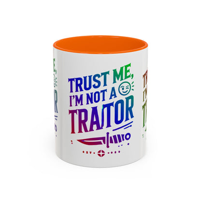 leanne quigley, claudia winkleman, traitors mug, traitors cup, coffee cup, TV show Mug, morning coffee, traitor or faithful, unapologetically you, unapologetically faithful.