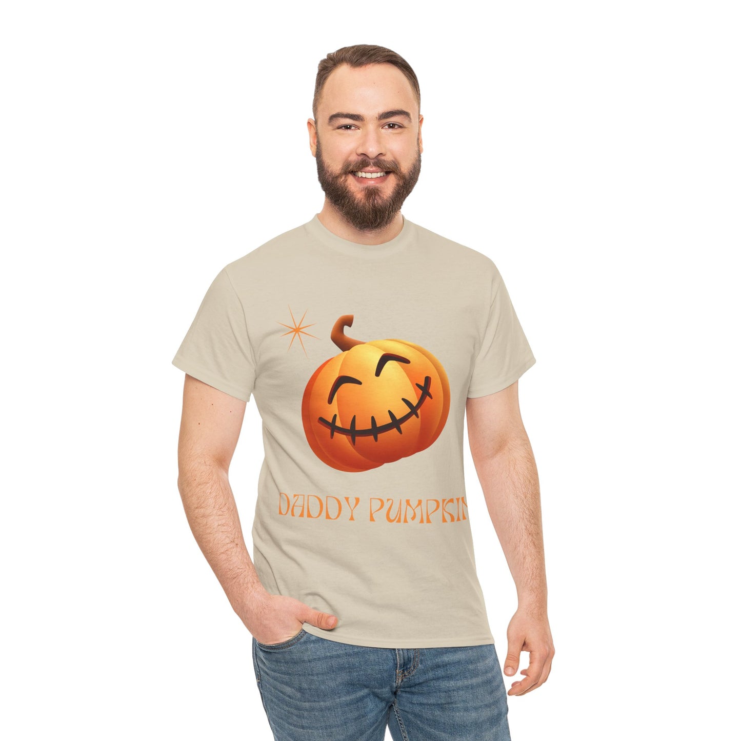 Daddy Pumpkin - Unisex Heavy Cotton Tee