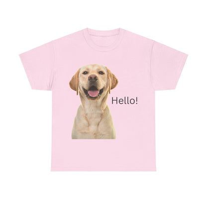 Dog Hello - Cotton T-Shirt