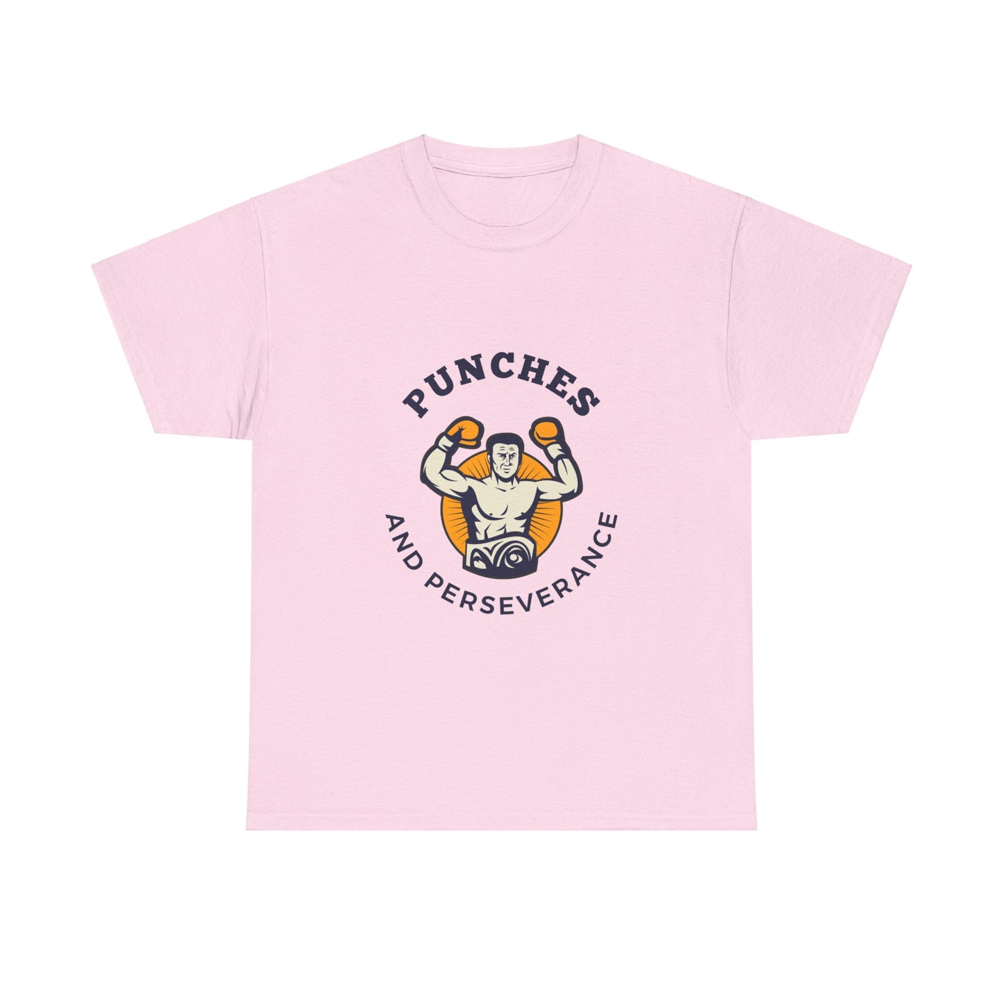 Unisex Heavy Cotton Tee - Punches And Perseverance Man