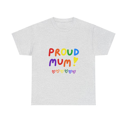 Unisex Heavy Cotton Tee - Proud Mum