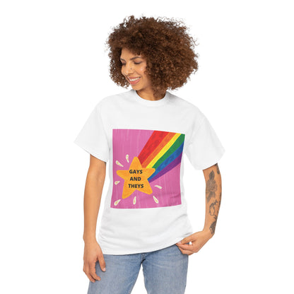 Unisex Heavy Cotton Tee - Gays And Theys