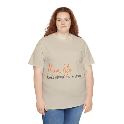 Unisex Heavy Cotton Tee - Mum Life